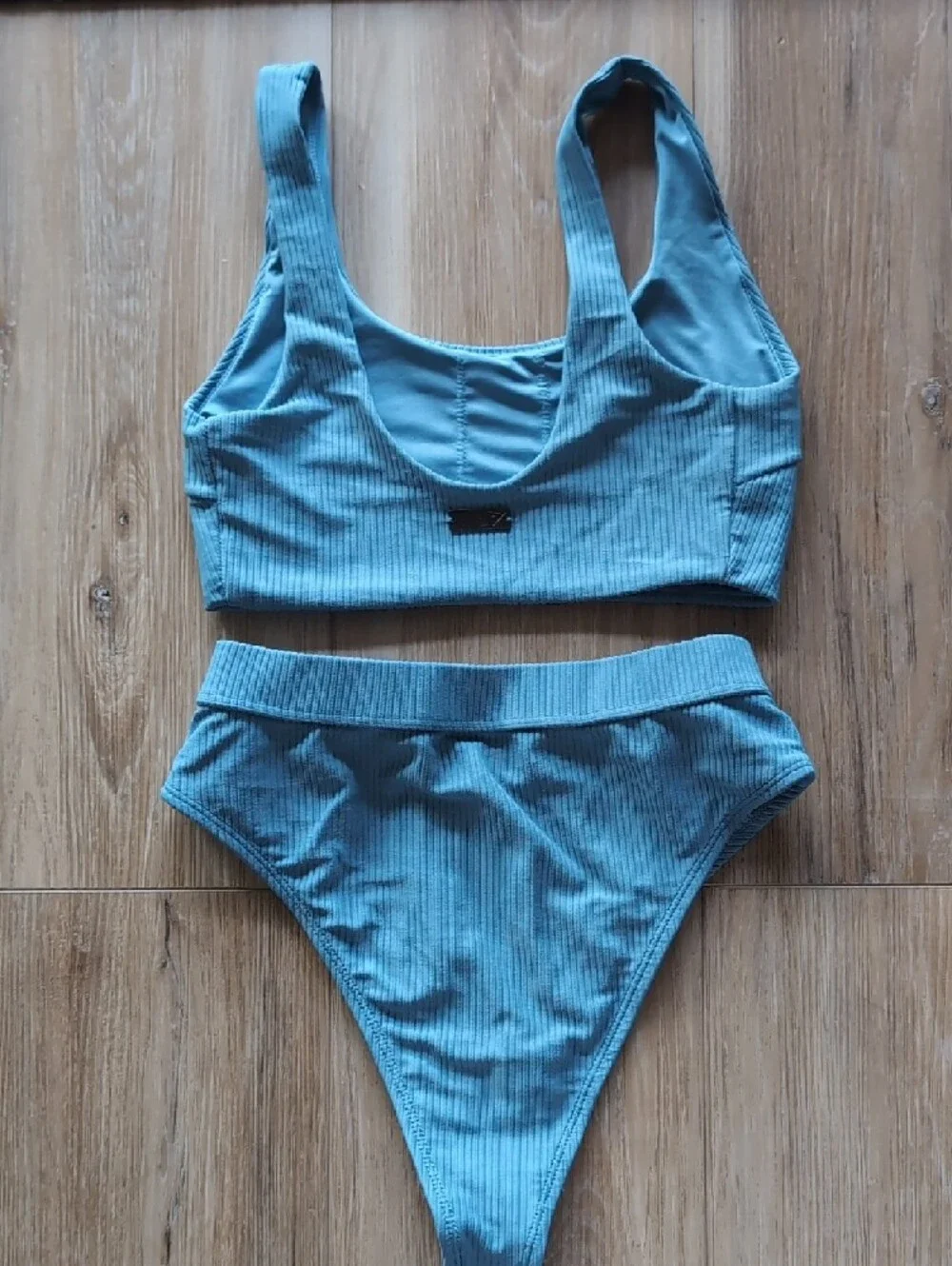 Gymshark Ribbed Bikini Bathing Suit Set - Picture 2 of 8